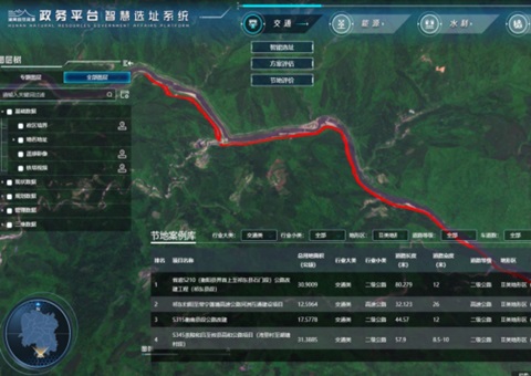 助力重大项目早落地，湖南率先实现节地分析智能化 