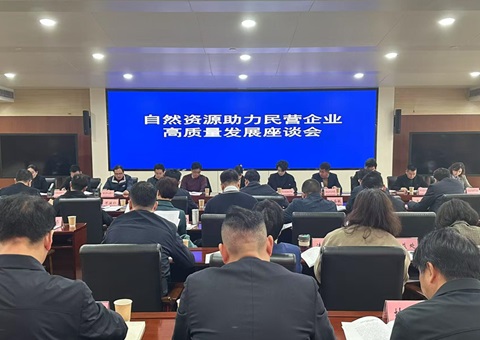 以自然资源力量推动民营经济高质量发展&nbsp;&nbsp;湖北省自然资源厅召开民营企业座谈会